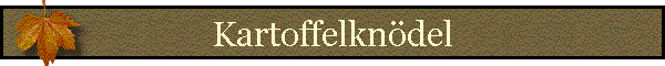 Kartoffelkndel